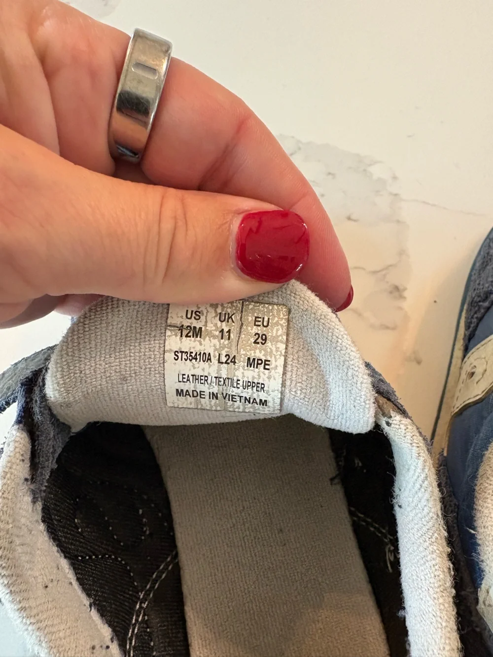 Toddler Saucony Velcro Shoes - 12